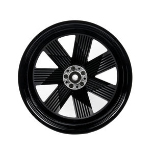 Ruedas de motocicleta 3D forjado personalizado delantero trasero molino de viento llanta negra <span class=keywords><strong>para</strong></span> <span class=keywords><strong>Harley</strong></span> <span class=keywords><strong>Davidson</strong></span> 2018-2024 Breakout Fatboy - Product Image 3