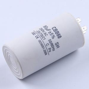 Condensateur de démarrage YUNTEN CBB60 80UF 250V AC 50/60Hz à double puce pour moteur - Product Image 3