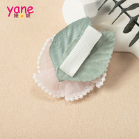 Barrettes à cheveux en dentelle fleurie pour filles, rose bonbon, fantaisie, faites à la main, douces et décontractées