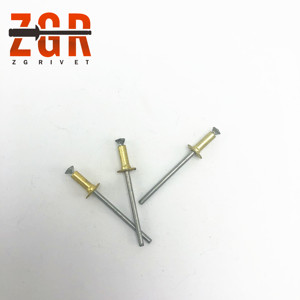 Thiên Tân Nhà Sản Xuất Màu Đen Màu Đỏ Anodized Nhôm Thép Màu Loại Pop Đinh Tán Mở Đầu Mù Đinh Tán - Product Image 6