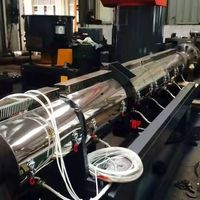 Sistema de Enfriamiento por Aire con Calentador Cerámico para Extrusora de Doble Tornillo Cónico