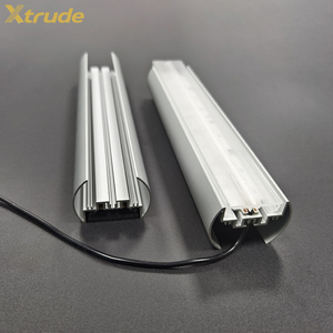 40mm Width Extruded Linear <strong>Lens</strong> with Aluminum Profile in Set Pmma Material Length Cuttable for Smd 2835 3030 3535 Led Lamp - Product Image 4