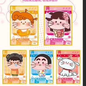 Tableau Shikishi Officiel Crayon Shin-chan en Papier, Décoration Murale <span class=keywords><strong>Manga</strong></span> Japonais, Illustration de Collection, Bordure Dorée, Couleurs Vives - Product Image 5