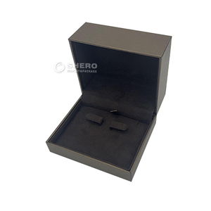 Caja de Papel Negra Personalizada con Logotipo para Anillos, Colgantes, Pulseras, Brazaletes, Collares y Joyas - Product Image 6