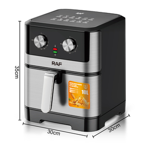Freidora de Aire Inteligente Raf Multifuncional de Acero Inoxidable de 8L sin Aceite, Horno Freidora de Aire de Acero Inoxidable 10 - Product Image 3