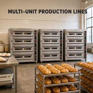 <span class=keywords><strong>Four</strong></span> à sole commercial 3 niveaux 9 plateaux avec fonction vapeur et tuyau d'évacuation rétractable de 150 mm pour restaurant et hôtel - Product Image 6