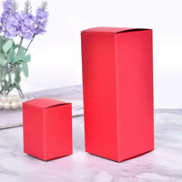 Boîte en carton pliable rectangulaire vierge personnalisée pour emballage de cosmétiques et articles de première nécessité, impression couleur