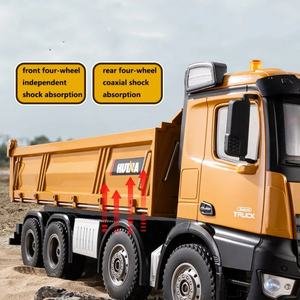 Camion benne lourd télécommandé en alliage SJY-1536, échelle 1/14, véhicule RC de construction, jouet pour ingénieurs, cadeau - Product Image 3