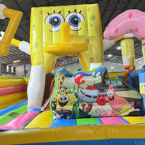 Parque de Trampolines Interior, Casa de Brinco Inflable de <span class=keywords><strong>Bob</strong></span> <span class=keywords><strong>Esponja</strong></span>, Topogon Inflable - Product Image 4