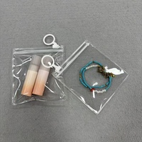 Bolsas de Plástico PVC Transparente con Cierre Hermético, Personalizadas con Impresión, Pequeñas y Cuadradas, para Empacar Joyería, Pulseras y Otros Artículos