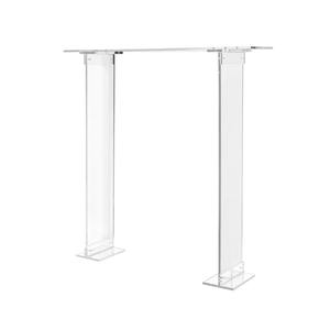 Customizable Transparent Luxury Acrylic Rectangular <b>Flower</b> Stand and Display Riser for <b>Wedding</b> <b>Centerpieces</b> & Home Decor - Product Image 6