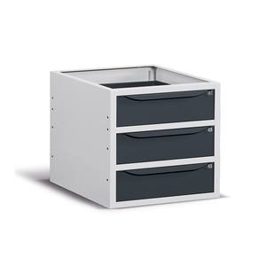 Tiroir établi Fami 630x607x570mm 3 tiroirs capacité de charge 75 kg - Product Image 1