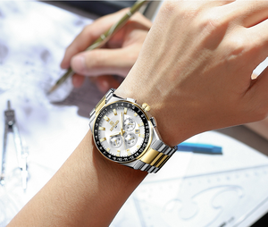 Reloj de Lujo Reward 813150M de Cuarzo Multifuncional, Resistente al Agua, con Calendario, Luminoso, Cronógrafo, para Hombre - Product Image 2