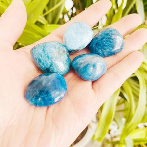 All'ingrosso all'ingrosso della gemma 20-25mm di alta qualità naturale blu <span class=keywords><strong>Apatite</strong></span> ruzzola pietre per la decorazione - Product Image 6