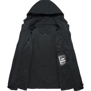 Chaqueta Impermeable Ligera para Hombre, Chaqueta de Lluvia con Capucha para Senderismo y Actividades al Aire Libre - Product Image 3
