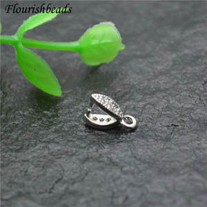 Pince à breloques en cuivre plaqué or, perles <span class=keywords><strong>de</strong></span> bail, graines <span class=keywords><strong>de</strong></span> <span class=keywords><strong>melon</strong></span>, boucle, pendentif plaqué or, clips pour la fabrication <span class=keywords><strong>de</strong></span> bijoux DIY - Product Image 6