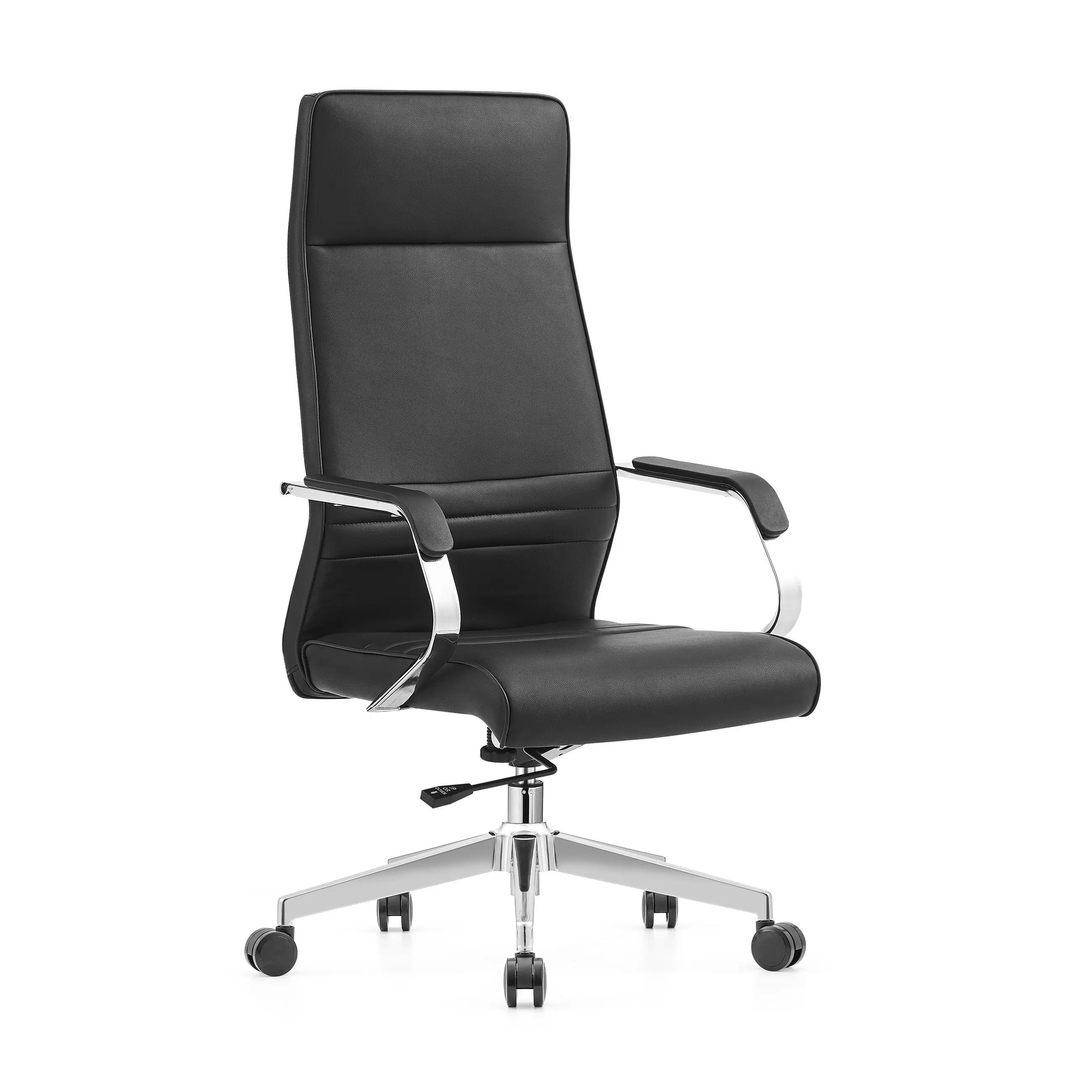 Comfortable modern chair Ergonomic Executive Office Chair with Flip up Arms Lumbar Support and Wheels