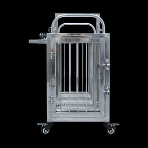Heavy-Duty Portable Indoor <strong>Stainless</strong> <strong>Steel</strong> <strong>Dog</strong> <strong>Kennels</strong> for Veterinary Hospital Use - Product Image 3