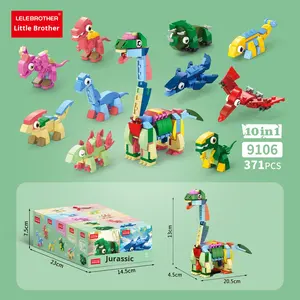 Compatible avec les <span class=keywords><strong>LEGO</strong></span> Dinosaures Monde des Particules Assemblage de Blocs de Construction Modèle Jouet pour Enfants Boîte Cadeau - Product Image 2