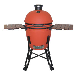 Ahumador de carbón portátil clásico de China para acampar al aire libre Asadores BBQ Parrilla Kamado de cerámica de 21 pulgadas - Product Image 3
