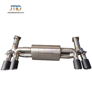 JTLD katup knalpot OEM baja tahan karat kinerja Catback untuk Porsche 911 991.<span class=keywords><strong>2</strong></span> Carrera S/4S 3.0T dengan ujung serat karbon - Product Image 1