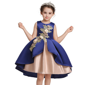 High Quality Custom Baby Kids Children Clothes Crew Neck Layered <b>Dress</b> <b>for</b> Girls Princess <b>8</b> <b>Year</b> <b>Old</b> Girl - Product Image 5