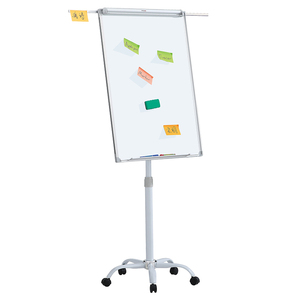 Double-sided White Single White Altitude Adjustable Mobile <strong>Paper</strong> <strong>Clipped</strong> Pulley Magnetic Marker <strong>Board</strong> <strong>Flip</strong> <strong>Chart</strong> Multiple Sizes - Product Image 1