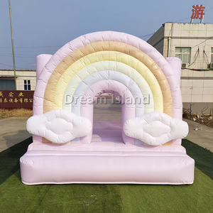 Château gonflable de mariage en PVC blanc, événements, <span class=keywords><strong>location</strong></span> de château gonflable, trampoline, château gonflable commercial pour événements - Product Image 6