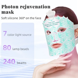 Máscara de Terapia de Luz Roja LED NIR de 4 Colores de MEIJIU, Directo de Fábrica, para Tratamiento Facial de la Piel - Product Image 5
