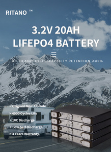 高品質グレード3.2V Panason 20Ah LFPプリズマティックライフポ4セルリチウムイオン電池EVエネルギー貯蔵システム用 - Product Image 2