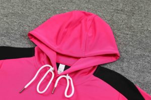 Sudadera con Capucha Deportiva de Manga Larga con Cremallera Completa y Patrón en Relieve para Entrenamiento de Fútbol, Otoño Invierno 25/26, Estilo Europeo - Product Image 2