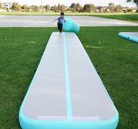 Tapis de gymnastique gonflable, 3M 5M 6M 8M, piste d'air professionnelle, de haute qualité, pour la gymnastique, livraison gratuite