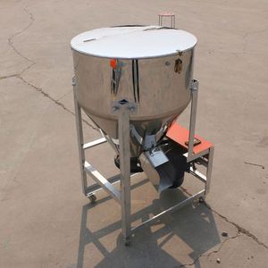 Zhanbang Stainless Steel Electric Animal <b>Feed</b> Mixer for Dry Powder and Granule Mixing 110V/220V/380V Three/Single Phase - Product Image 1