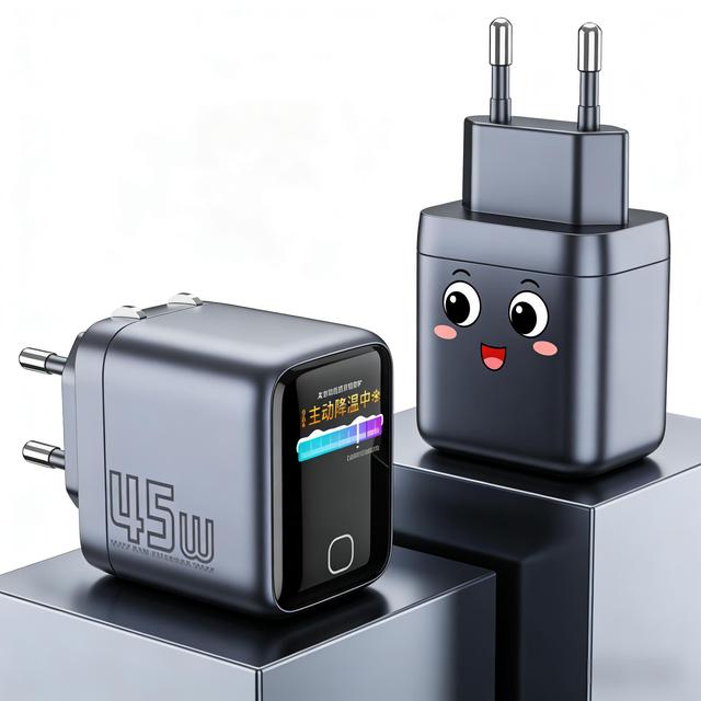 STW 45w deeper ai charger 65w gan usb c fast charger pd 3.0 pps multi port latest gan charger with screen 2026