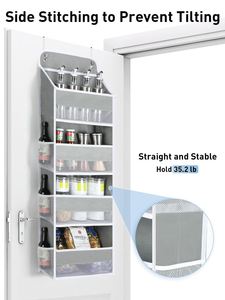 Organisateur de rangement suspendu robuste pour placard, à suspendre sur la porte, avec 10 poches, vente en gros d'usine - Product Image 2