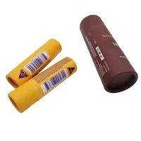 Tube de gloss à lèvres imprimé avec logo personnalisé de haute qualité, emballage en tube de papier pour produits cosmétiques et soins de la peau