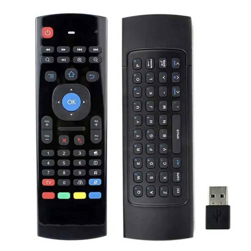 Mini 2.4Ghz Wireless Keyboard 6-Axis Air Mouse Remote Control MX3 2.4g Mini Fly Air Gyro mouse