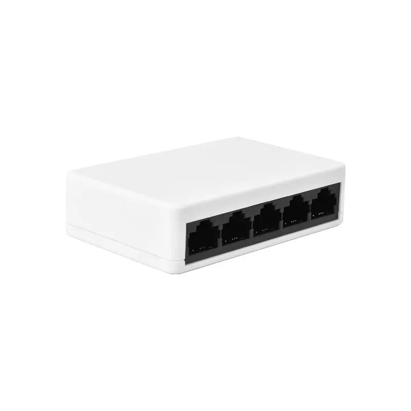 5 ports unmanaged fast ethernet switch hub 2 fiber ports gigabit network fiber switch for routers