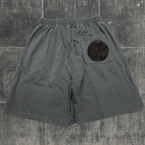Custom Fashionable French Terry Sweat Shorts Heavyweight 100% Cotton Screen Print Vintage Distressed Acid Wash Short - Product Image 3