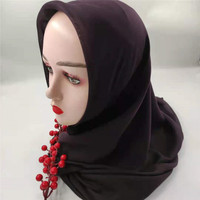 Hijab 2021 atacado design popular colorido lenço voile mais barato preço fábrica fornecedor hijab para músculo