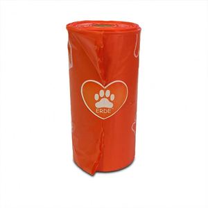 Nouveau sac biodégradable à 100 % pour déchets d'animaux, en amidon de maïs, compostable, orange, pour excréments de chien, sac écologique pour crottes de chien Erde - Product Image 4