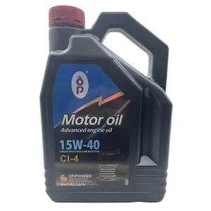 CI-4 all'ingrosso della fabbrica 15 w40 olio motore Base olio lubrificante per motore diesel SAE certificato Automotive fornire un servizio personalizzato