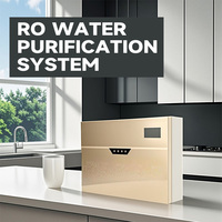 2025 meilleur purificador maison intelligente 75G Ro 4 étapes système filtre à eau ou purificateur filtres de Machine pour l'eau