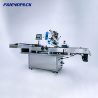 Machine d'étiquetage horizontale automatique UPK pour tubes souples, machine à étiqueter les tubes de baume à lèvres, 100 pièces/min, mini machine d'étiquetage pour flacons de 10 ml