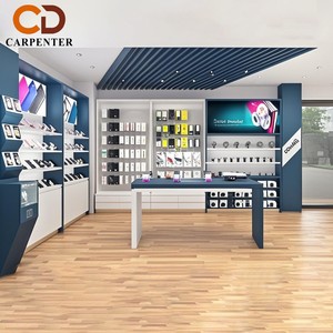 Nội Thất Thiết Kế Nội Thất Cửa Hàng Bán Lẻ Nội Thất Điện Thoại Di Động Tùy Chỉnh Cửa Hàng Điện Thoại Di Động Thiết Kế Nội Thất Cho Cửa Hàng Điện Thoại Di Động - Product Image 1