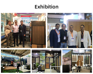 Dễ Dàng Cài Đặt 6 Chân Cao Không Thấm Nước Chống Uv Wpc Hàng Rào Trellis Bảo Trì Thấp Thân Thiện Với Môi 5-Năm Bảo Hành Hồ Bơi - Product Image 5