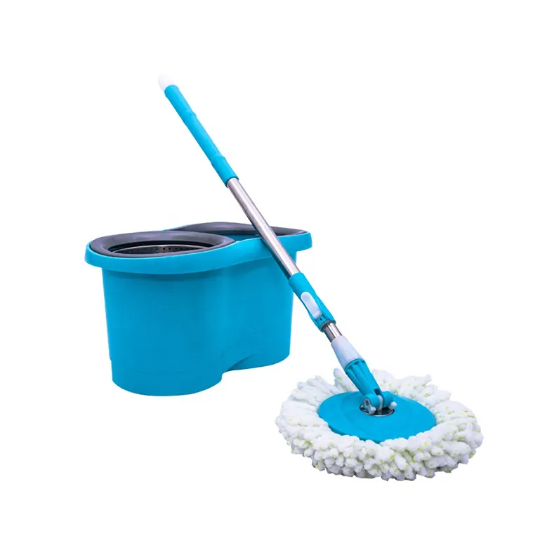 Menor Preço Fabricante Ferramentas de Limpeza Mop Molhado Seco Handle 360 Rotating Magic Set Mop Doméstico Durável Mop Preguiçoso