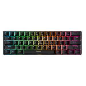 Teclado Mecánico <span class=keywords><strong>para</strong></span> Juegos PJT-DKB2176 OEM ODM de 61 Teclas, Tri-modo RGB Xinyao, Retroiluminación RGB, Función de Inclinación Ajustable - Product Image 3