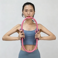 Anneau Magique de Pilates pour Exercices du Plancher Pelvien, Équipement de Yoga pour Affiner les Jambes, Rehausser les Fesses, Affiner la Silhouette, Entraînement Quotidien à Domicile