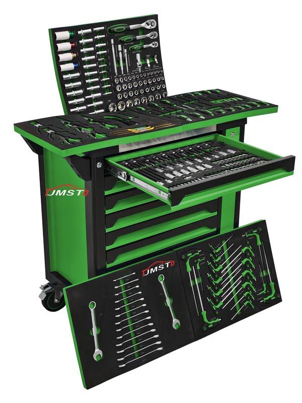Mobile 7 Drawers Tool Box Including